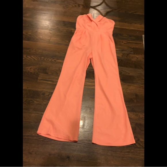 CBR women’s orange/peach lapels one piece jumpsuit - Picture 8 of 11